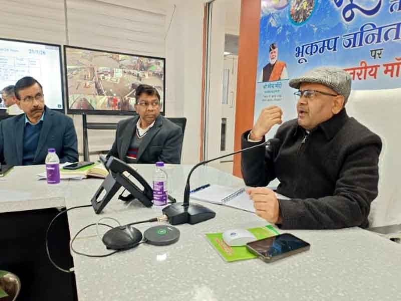 सचिव आपदा प्रबंधन ने की सेंदाई फ्रेमवर्क के तहत विभागीय प्रगति की समीक्षा