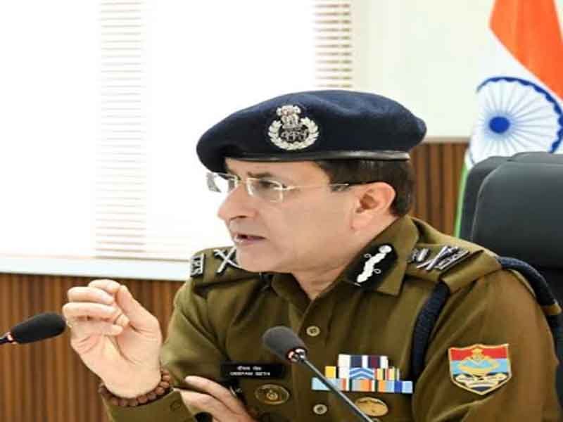 भय मुक्त वातावरण के साथ आम नागरिकों की सुरक्षा सर्वोच्च प्राथमिकता–डीजीपी