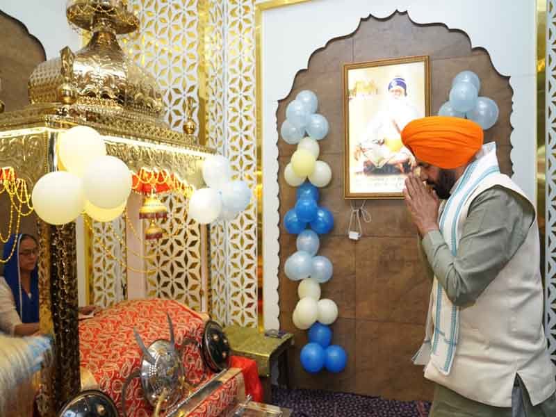 गुरु अमर दास जी का जीवन त्याग, सेवा, समानता और मानवता का प्रेरणास्रोत: नायब सिंह सैनी